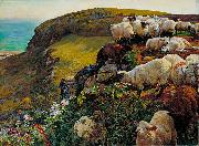 William Holman Hunt Our English Coasts oil painting artist